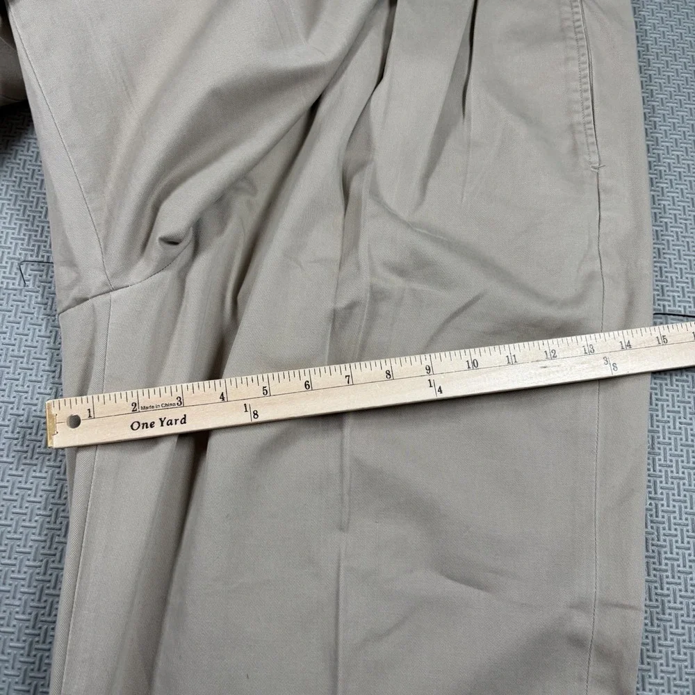 Vintage Polo Ralph Lauren Pants Men's 42Bx34 Andrew BIG Chino Khaki Tab Casual